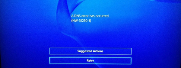 Ошибка DNS 