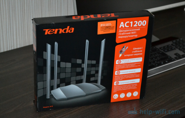 Гигабитный Wi-Fi роутер Tenda AC8: обзор и настройка