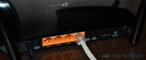 Настройка TP-Link TL-MR6400 для работы с SIM-картами и кабелями Ethernet