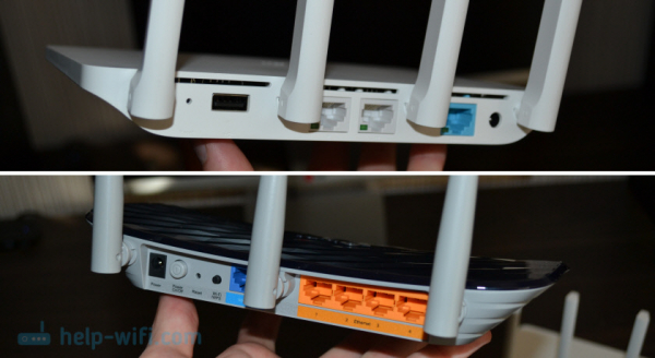 Сравните маршрутизаторы Wi-Fi TP-Link Archer C20 и Xiaomi Mi Wi-Fi Router 3.