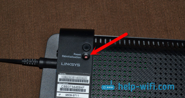 Как восстановить заводские настройки маршрутизатора Linksys?