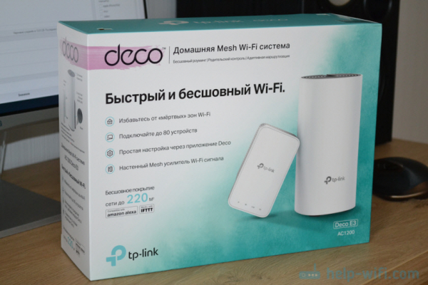 Обзор TP-Link Deco E3 - сетчатая система Wi-Fi для дома по цене домашнего маршрутизатора.