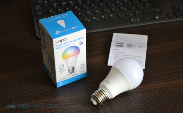 TP-Link Tapo L530E Smart Wi-Fi Bulb - обзор, подключение, настройка и управление